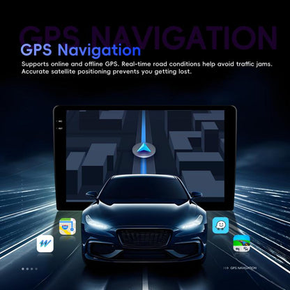 9 inch 4+128G Universal Android 15 Central Control Large Screen Car Wireless Carplay Navigation Integrated Machine(Standard) - Car MP3 & MP4 & MP5 by buy2fix | Online Shopping UK | buy2fix