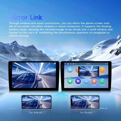 9 inch 4+64G Universal Android 15 Central Control Large Screen Car Wireless Carplay Navigation Integrated Machine(Standard+AHD Camera) - Car MP3 & MP4 & MP5 by buy2fix | Online Shopping UK | buy2fix