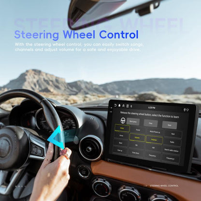 9 inch 4+128G Universal Android 15 Central Control Large Screen Car Wireless Carplay Navigation Integrated Machine(Standard+AHD Camera) - Car MP3 & MP4 & MP5 by buy2fix | Online Shopping UK | buy2fix