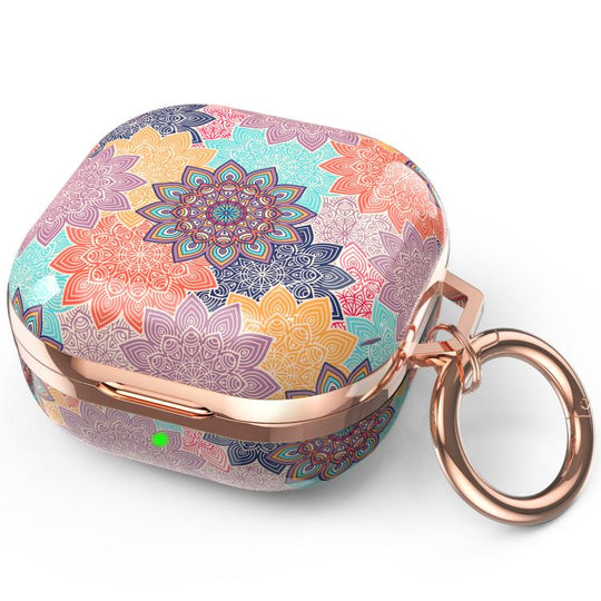 AhaStyle DD-WG01 Earphone TPU Protective Case For Samsung Galaxy Buds Pro / Live / 2 / 2 Pro / FE, Style: Mandala