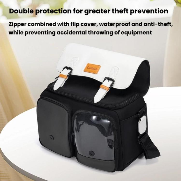 Cwatcun D219 Small Single Shoulder Camera Bag Multifunctional Photography Bag - Strap Satchel by Cwatcun | Online Shopping UK | buy2fix