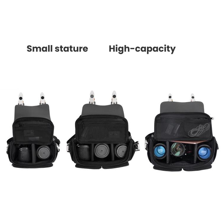 Cwatcun D219 Small Single Shoulder Camera Bag Multifunctional Photography Bag - Strap Satchel by Cwatcun | Online Shopping UK | buy2fix