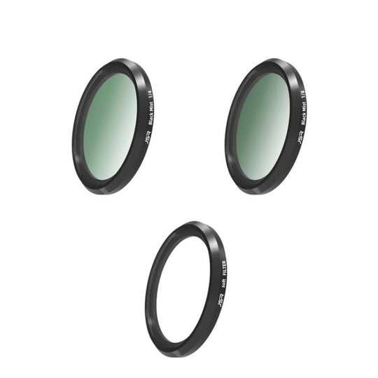 For Panasonic LX10 / Ricoh GR / Canon G7X / Sony ZV-1 Camera Filter, Spec: Black Mist 1/4+Black Mist 1/8+Soft