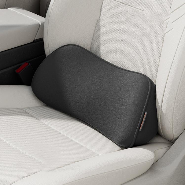 Car Driver Seat Memory Foam Support Lumbar Cushion(Four Seasons Black) - Seat Accessories by buy2fix | Online Shopping UK | buy2fix