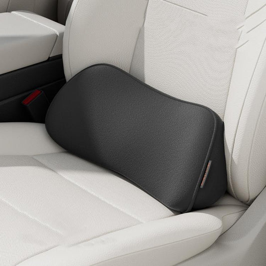 Car Driver Seat Memory Foam Support Lumbar Cushion(Four Seasons Black) - Seat Accessories by buy2fix | Online Shopping UK | buy2fix