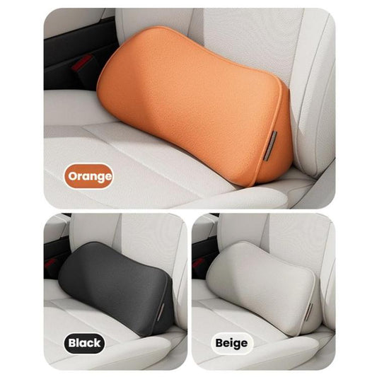Car Driver Seat Memory Foam Support Lumbar Cushion(Four Seasons Black) - Seat Accessories by buy2fix | Online Shopping UK | buy2fix
