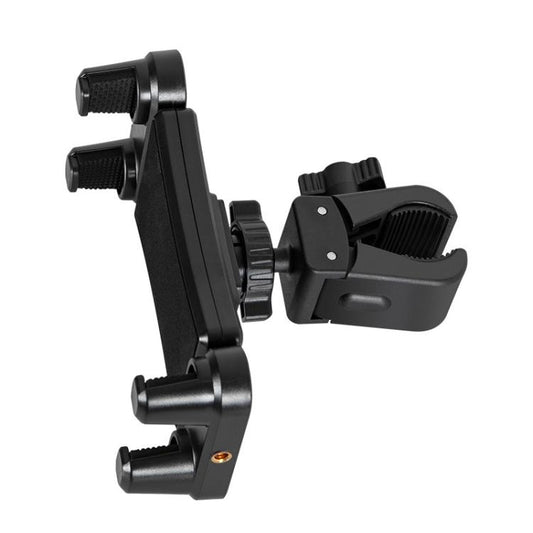 360-degree Rotation Tablet Phone Holder Adjustable Clamp Multifunctional Adapter Clip(Black) - Lazy Bracket by buy2fix | Online Shopping UK | buy2fix
