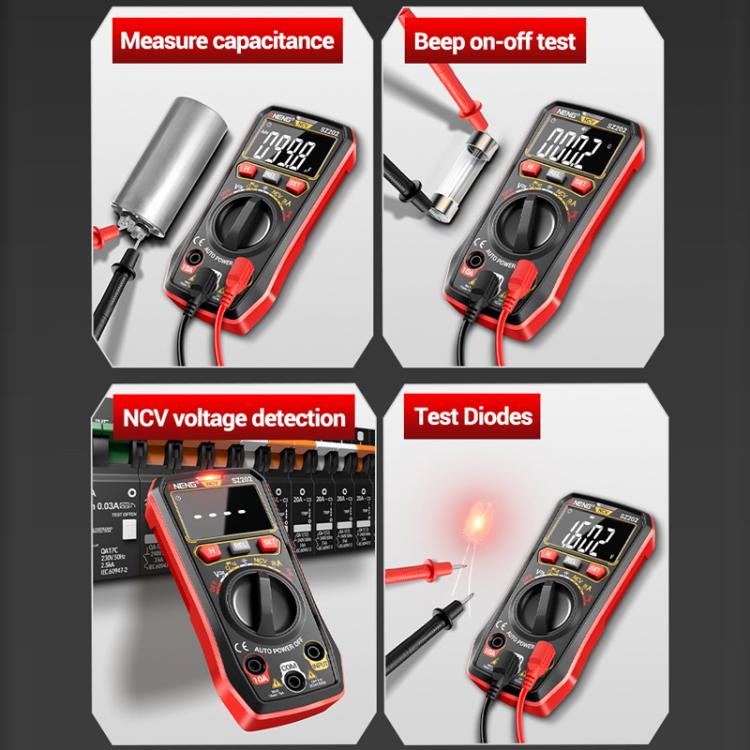 ANENG High-precision Maintenance Multi-function Digital Display Multimeter(Black) - Digital Multimeter by ANENG | Online Shopping UK | buy2fix