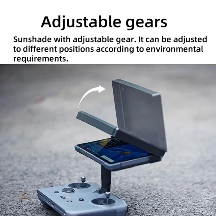 For DJI RC Pro 2 Controller CYNOVA  Sunshade Hood Adjustable Anti-Glare Shield with Multi-Angle Positioning(Black) - Others by CYNOVA | Online Shopping UK | buy2fix