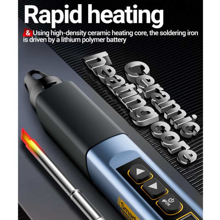 ANENG Portable Internal Heating Soldering Iron With Digital Multimeter(Black) - Electric Soldering Iron by ANENG | Online Shopping UK | buy2fix