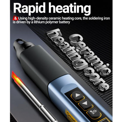 ANENG Portable Internal Heating Soldering Iron With Digital Multimeter(Black) - Electric Soldering Iron by ANENG | Online Shopping UK | buy2fix
