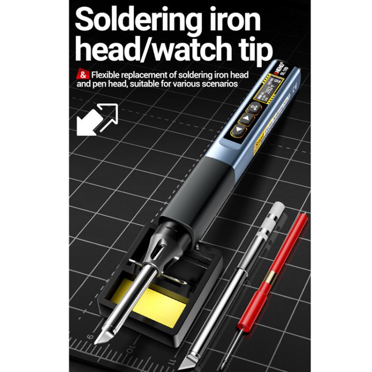 ANENG Portable Internal Heating Soldering Iron With Digital Multimeter(Black) - Electric Soldering Iron by ANENG | Online Shopping UK | buy2fix