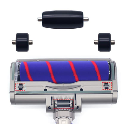 Rollers Shaft Wheels Kit For Dyson V15/V11/V10/V8/V7/G5/V6/DC58 Direct-Drive Head Soft Roller Brush - For Dyson Accessories by buy2fix | Online Shopping UK | buy2fix