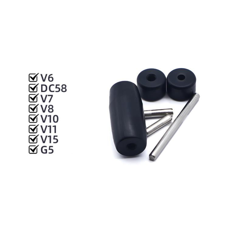 Rollers Shaft Wheels Kit For Dyson V15/V11/V10/V8/V7/G5/V6/DC58 Direct-Drive Head Soft Roller Brush - For Dyson Accessories by buy2fix | Online Shopping UK | buy2fix