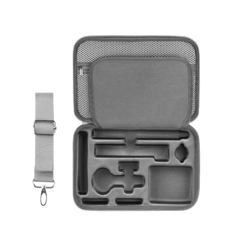 For Insta360 X5 Flymile All-in-One Storage Shoulder Bag Durable PU + Lycra Material Carrying Case(Gray) - Case & Bags by Flymile | Online Shopping UK | buy2fix