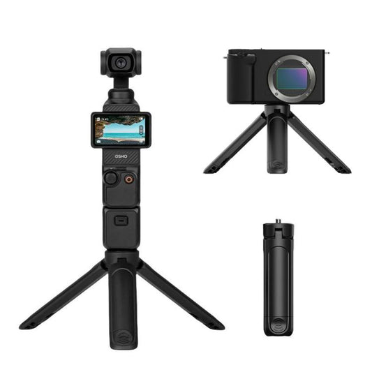 Flymile Extendable Mini Tripod With 1/4-Inch Screw For Action Cameras Nut Adapter Set - Mount & Holder by Flymile | Online Shopping UK | buy2fix