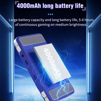 XF35H 3.5-Inch Retro Handheld Game Console With Linux System And RGB Light Pocket Video Game Player 64G(Blue) - Pocket Console by buy2fix | Online Shopping UK | buy2fix