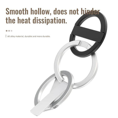 AhaStyle WG74 MagSafe Magnetic Suction Mount Portable Foldable Phone Stand(Black) - Ring Holder by AhaStyle | Online Shopping UK | buy2fix