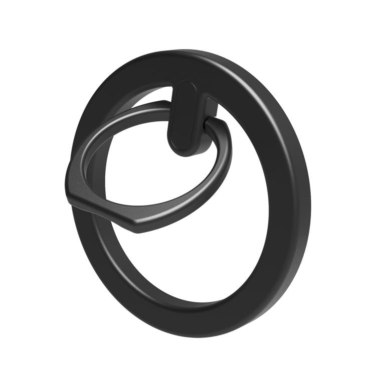 AhaStyle WG82 MagSafe Magnetic Suction Mount Zinc Alloy Ring Mount(Black) - Ring Holder by AhaStyle | Online Shopping UK | buy2fix