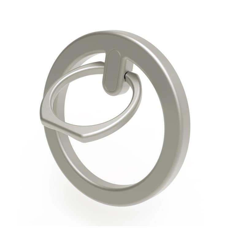 AhaStyle WG82 MagSafe Magnetic Suction Mount Zinc Alloy Ring Mount(Silver) - Ring Holder by AhaStyle | Online Shopping UK | buy2fix