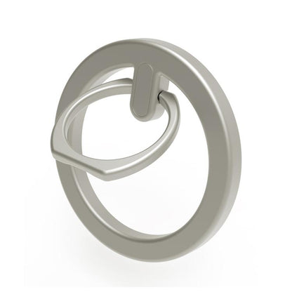 AhaStyle WG82 MagSafe Magnetic Suction Mount Zinc Alloy Ring Mount(Silver) - Ring Holder by AhaStyle | Online Shopping UK | buy2fix