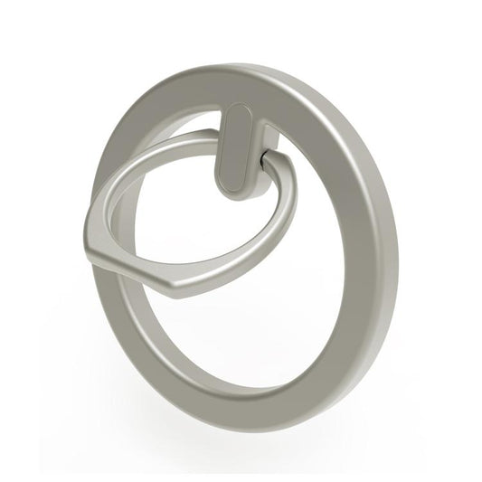 AhaStyle WG82 MagSafe Magnetic Suction Mount Zinc Alloy Ring Mount(Silver) - Ring Holder by AhaStyle | Online Shopping UK | buy2fix