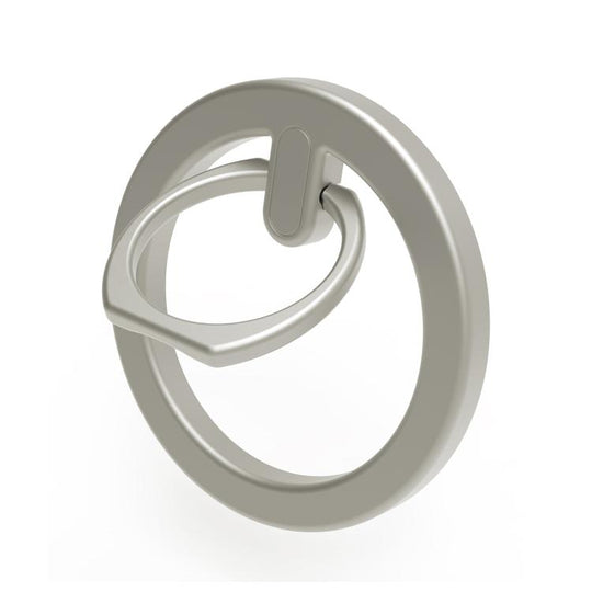 AhaStyle WG82 MagSafe Magnetic Suction Mount Zinc Alloy Ring Mount(Silver)