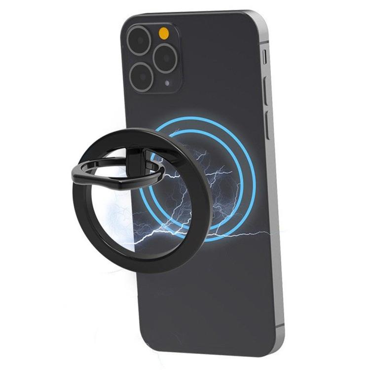 AhaStyle WG82 MagSafe Magnetic Suction Mount Zinc Alloy Ring Mount(Rose Gold) - Ring Holder by AhaStyle | Online Shopping UK | buy2fix