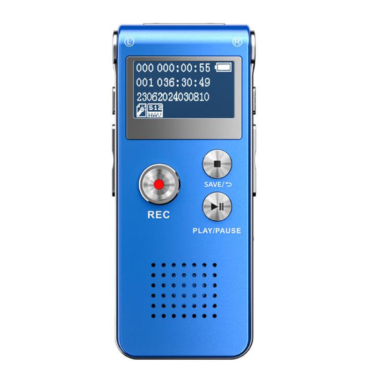 High-Definition Noise Reduction Control Ultra-Long Standby Conference Recorder, Size: 64GB(Royal Blue) - Recording Pen by buy2fix | Online Shopping UK | buy2fix
