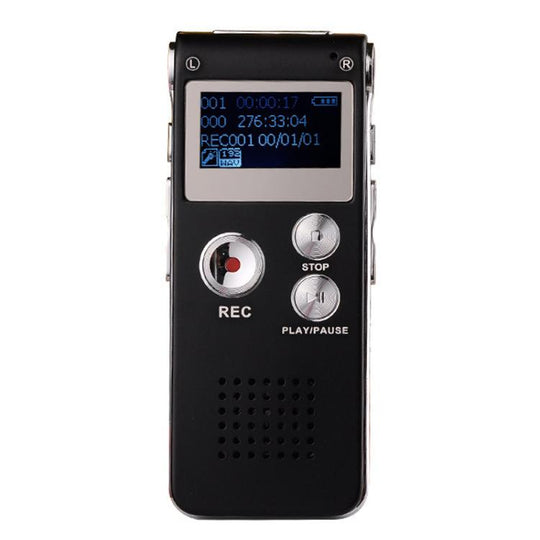 High-Definition Noise Reduction Control Ultra-Long Standby Conference Recorder, Size: 128GB(Black)