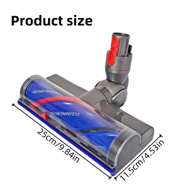 For Dyson V7/V8/V10/V11/V15  High Torque Direct-Drive Cleaner Head with Green Laser Dust Detection - For Dyson Accessories by buy2fix | Online Shopping UK | buy2fix