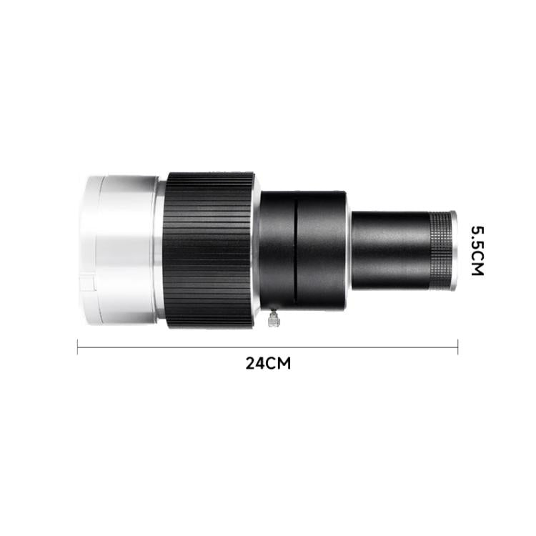 Adjustable Focus DIY Optical Snoot for Bowens Mount Flash Conical Lens Photography Light Modifier 35 Templates Kit - Stand Bracket by buy2fix | Online Shopping UK | buy2fix