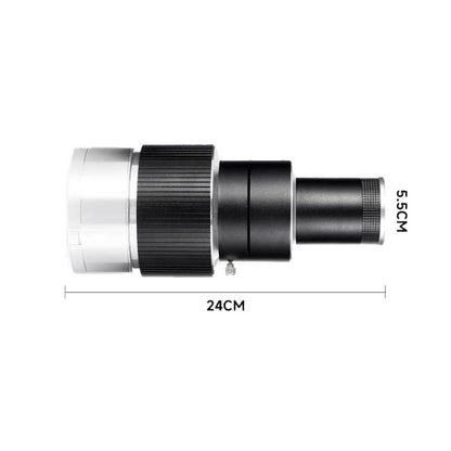 Adjustable Focus DIY Optical Snoot for Bowens Mount Flash Conical Lens Photography Light Modifier 25 Templates Kit - Stand Bracket by buy2fix | Online Shopping UK | buy2fix