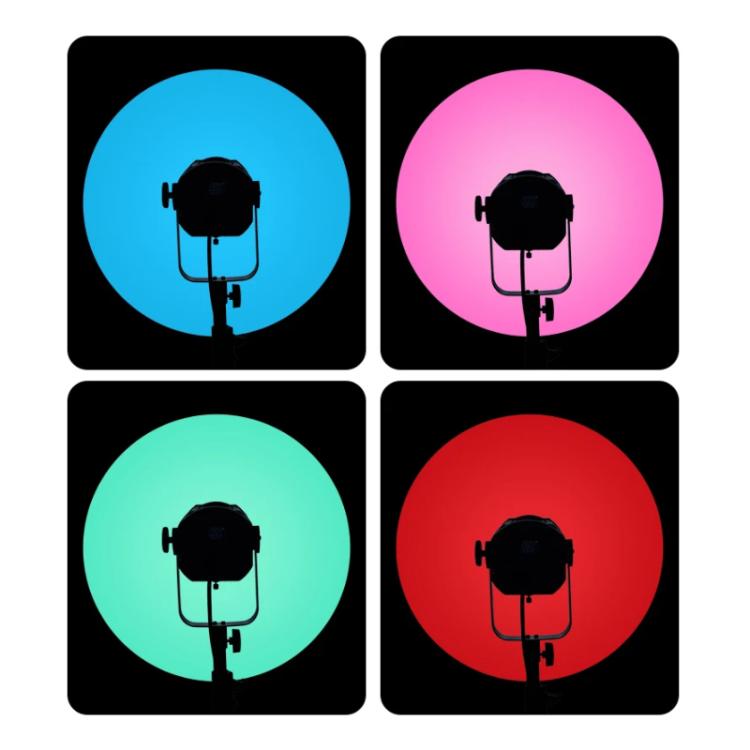 Adjustable Focus DIY Optical Snoot for Bowens Mount Flash Conical Lens Photography Light Modifier 35 Templates Kit - Stand Bracket by buy2fix | Online Shopping UK | buy2fix