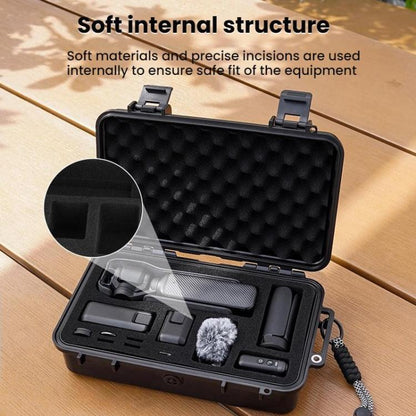 For DJI OSMO POCKET 3 BRDRC Portable Storage Safety Carrying Case(Black) - Case & Bags by BRDRC | Online Shopping UK | buy2fix