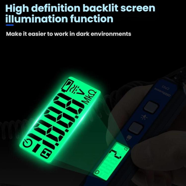 OBDResource 0.8-100V Intelligent Identification Automotive Circuit Tester(CP03) - Electronic Test by OBDResource | Online Shopping UK | buy2fix