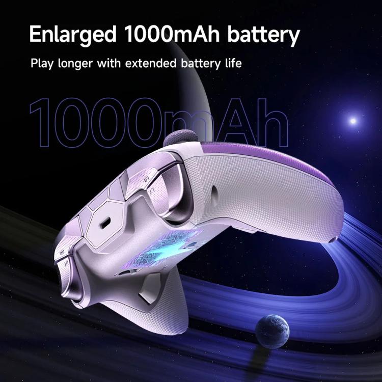 EasySMX D10 Wireless Gaming Controller with Dual-Mode Triggers & TMR Hall Effect Joysticks Charging Dock for PC/Switch/Phone/Steam(Purple) - Gamepads by EasySMX | Online Shopping UK | buy2fix