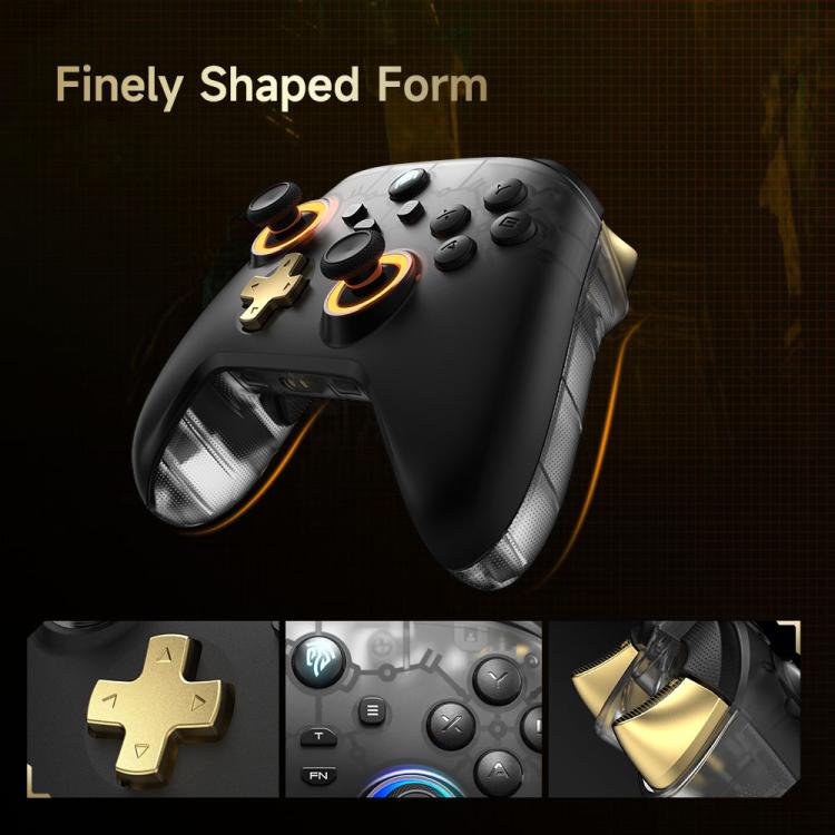EasySMX D05 Tri-mode Wireless Gaming Controller for PC/Switch/Steam Deck/TV/Phone with Charging Dock(Black) - Gamepads by EasySMX | Online Shopping UK | buy2fix