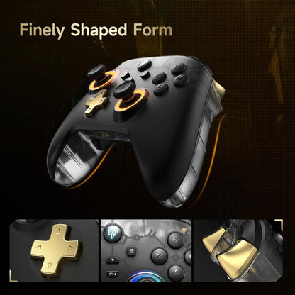 EasySMX D05 Tri-mode Wireless Gaming Controller for PC/Switch/Steam Deck/TV/Phone with Charging Dock(Black) - Gamepads by EasySMX | Online Shopping UK | buy2fix