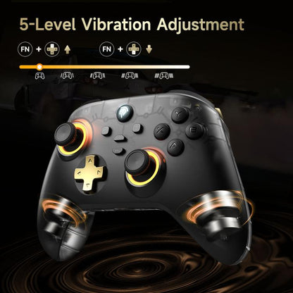 EasySMX D05 Tri-mode Wireless Gaming Controller for PC/Switch/Steam Deck/TV/Phone with Charging Dock(Black) - Gamepads by EasySMX | Online Shopping UK | buy2fix