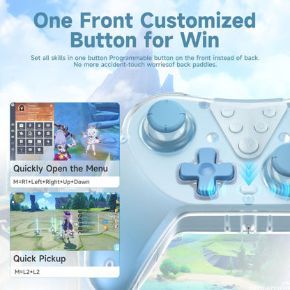 EasySMX T39 Hall Effect 3D Joystick Gaming Controller For Nintendo Switch/Switch Lite/Switch OLED, Steam Deck, PC & IOS Mobile/Tablet(White) - Gamepads by EasySMX | Online Shopping UK | buy2fix