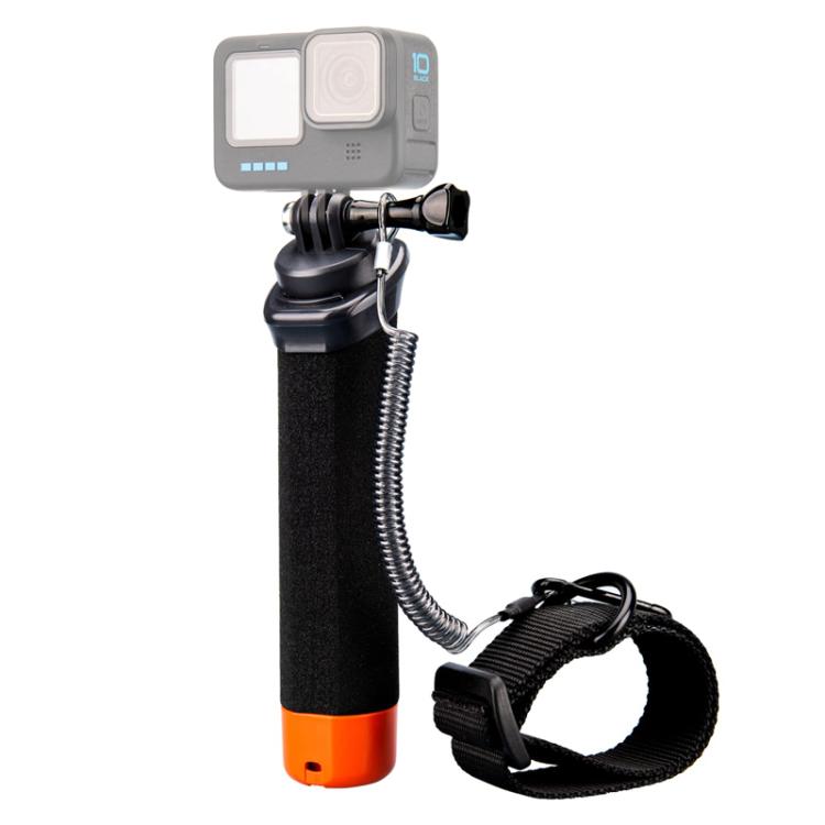 Floating Hand Grip For GoPro/DJI/Insta360 Action Camera Waterproof Buoyant Handle With Anti-Loss Steel Cable - Floating Grip & Ball by buy2fix | Online Shopping UK | buy2fix