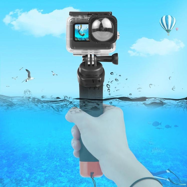 Floating Hand Grip For GoPro/DJI/Insta360 Action Camera Waterproof Buoyant Handle With Anti-Loss Steel Cable - Floating Grip & Ball by buy2fix | Online Shopping UK | buy2fix