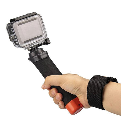 Floating Hand Grip For GoPro/DJI/Insta360 Action Camera Waterproof Buoyant Handle With Anti-Loss Steel Cable - Floating Grip & Ball by buy2fix | Online Shopping UK | buy2fix