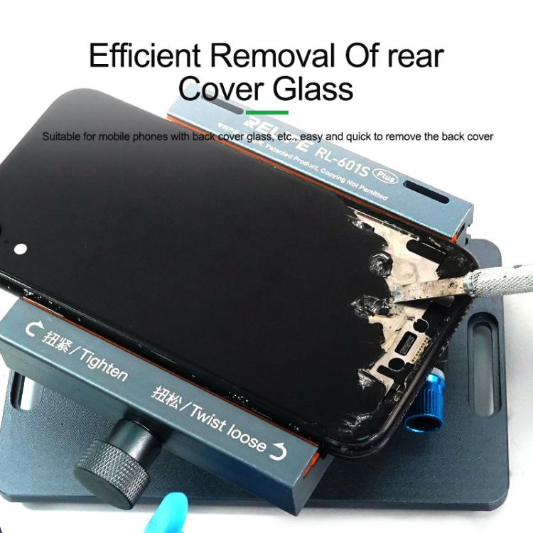 RELIFE RL-601S Plus 2 In 1 Split Screen Rotating Mobile Phone Repair Fixture Multifunctional Rotating Clamp - Repair Fixture by RELIFE | Online Shopping UK | buy2fix