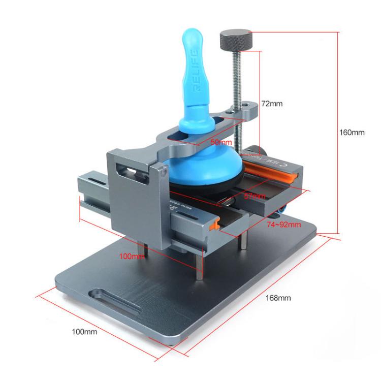 RELIFE RL-601S Plus 2 In 1 Split Screen Rotating Mobile Phone Repair Fixture Multifunctional Rotating Clamp - Repair Fixture by RELIFE | Online Shopping UK | buy2fix