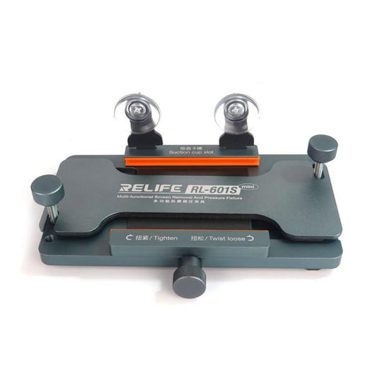 RELIFE RL-601S Mini Mobile Phone Screen Removal Clamp Easily Remove Glass Back Cover and Secure Screen Mold