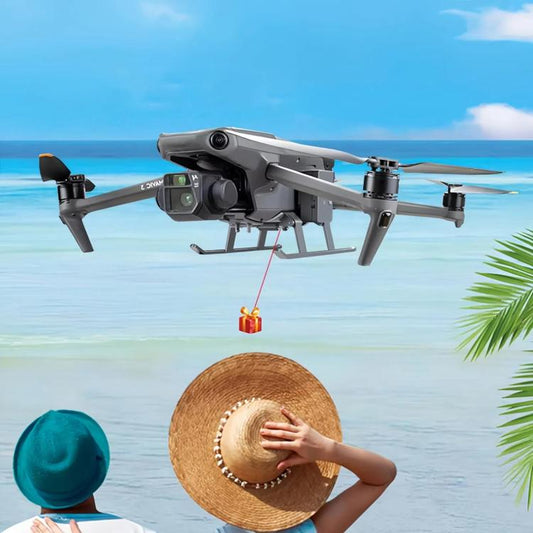 For DJI Mavic 3 Drone YX Airdrop System Rechargeable Thrower Load 500g(Gray) - Others by YX | Online Shopping UK | buy2fix