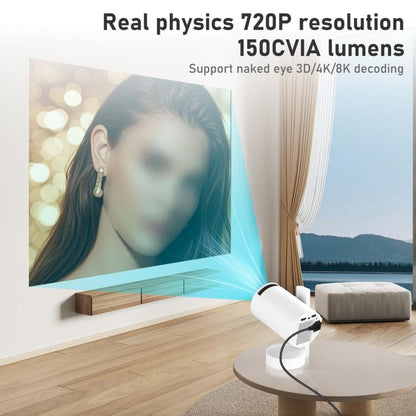 Home Mini Portable HD WIFI Projector(EU Plug) - Mini Projector by buy2fix | Online Shopping UK | buy2fix