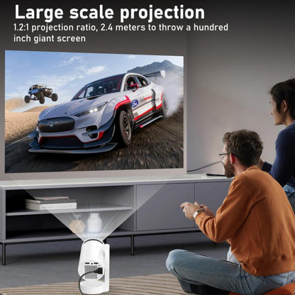 Home Mini Portable HD WIFI Projector(UK Plug) - Mini Projector by buy2fix | Online Shopping UK | buy2fix